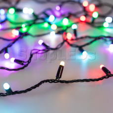 Светодиодная гирлянда ARD-STRING-CLASSIC-10000-BLACK-100LED-MILK-SYNC RGB (230V, 6.5W)