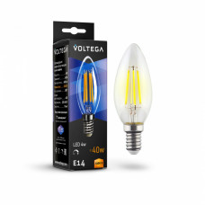 Лампа Voltega Crystal SLVG10-C1E14warm5W-FD