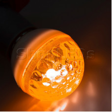 Лампа строб e27 ∅50мм оранжевая
